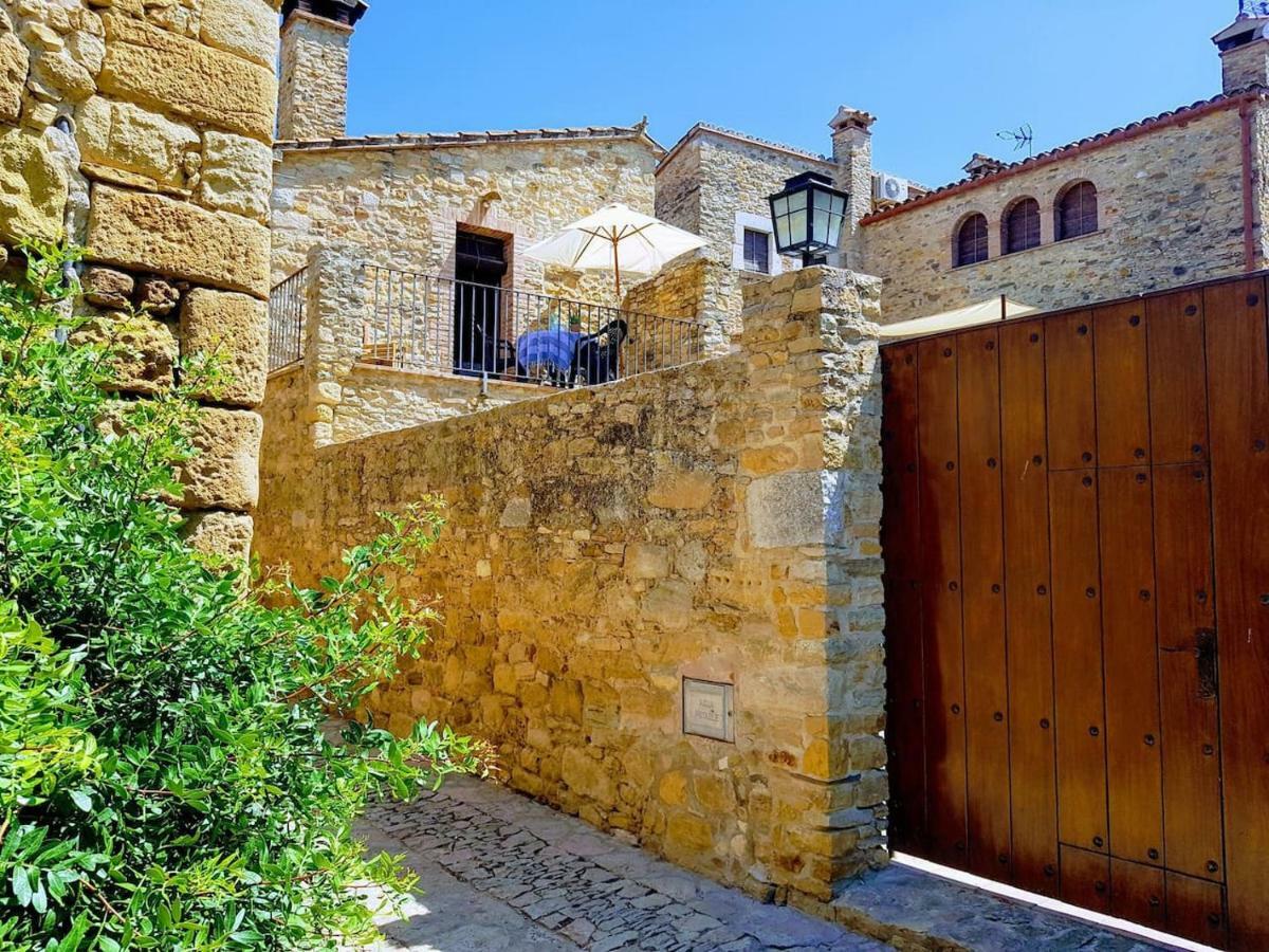 Apartamento Peratallada Girona Bagian luar foto